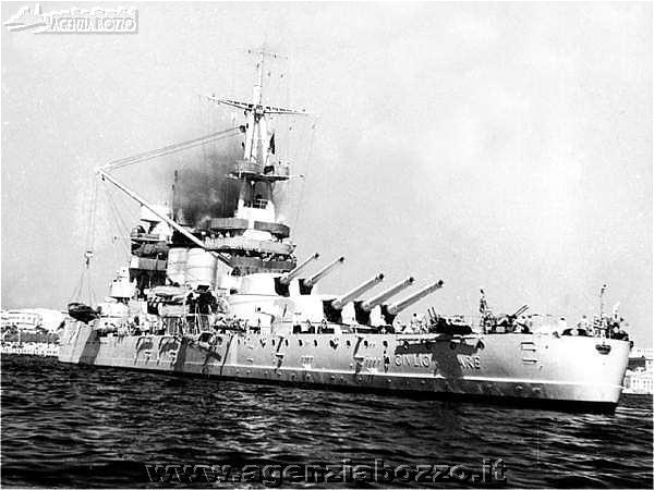 Navi Da Guerra RN Giulio Cesare 1911 Nave Corazzata Da Battaglia 